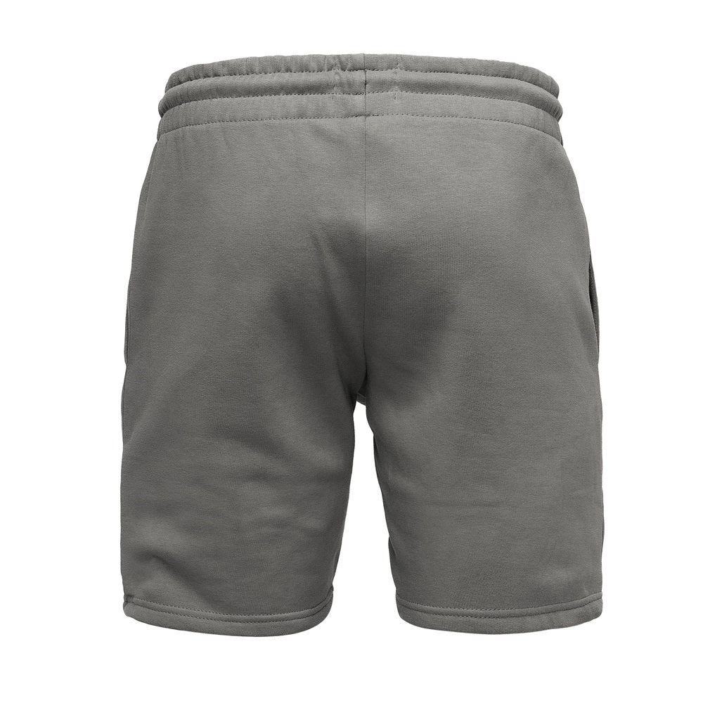 Sweatshorts Herr - Mjukisshorts för herrar - mörkgrå bakifrån