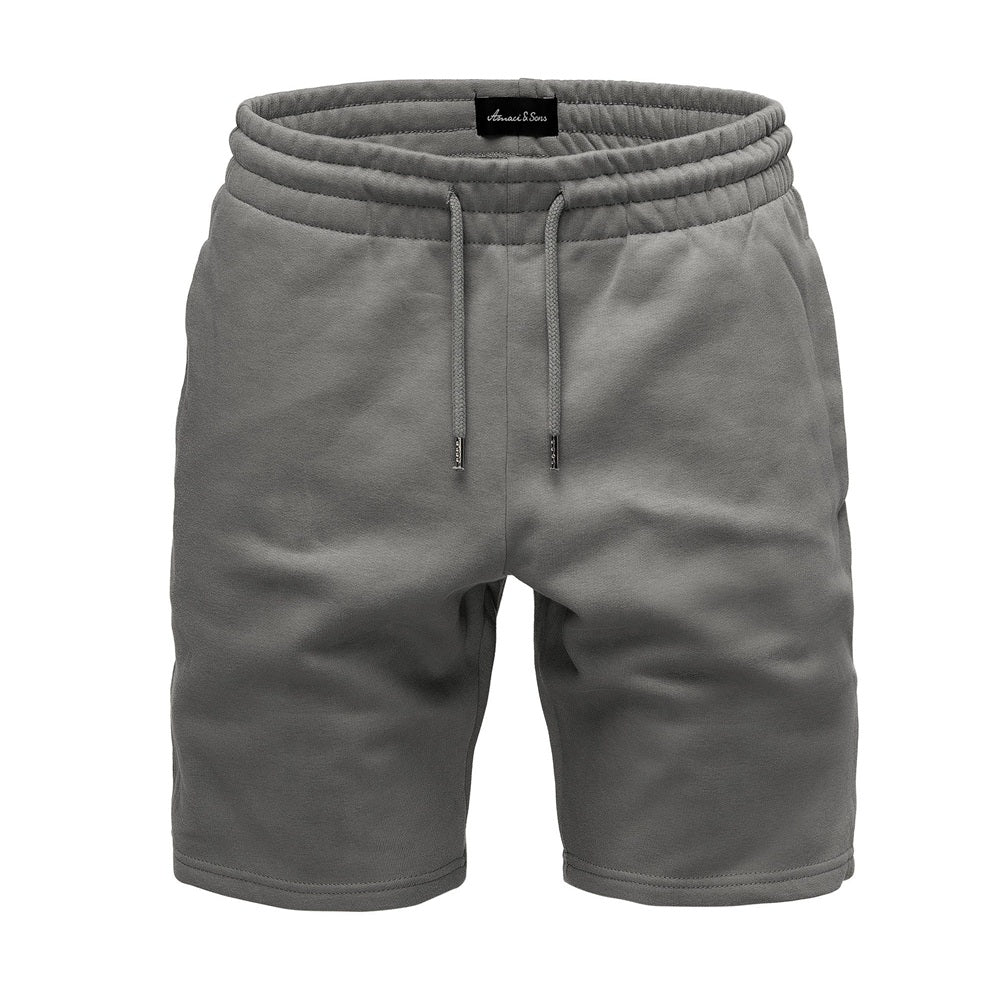 Sweatshorts Herr - Mjukisshorts för herrar - mörkgrå