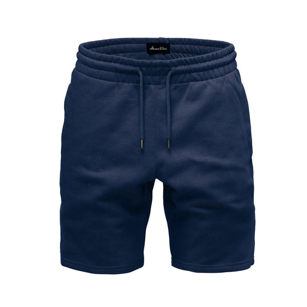 Mörkblå mjukisshorts från Amaci & Sons