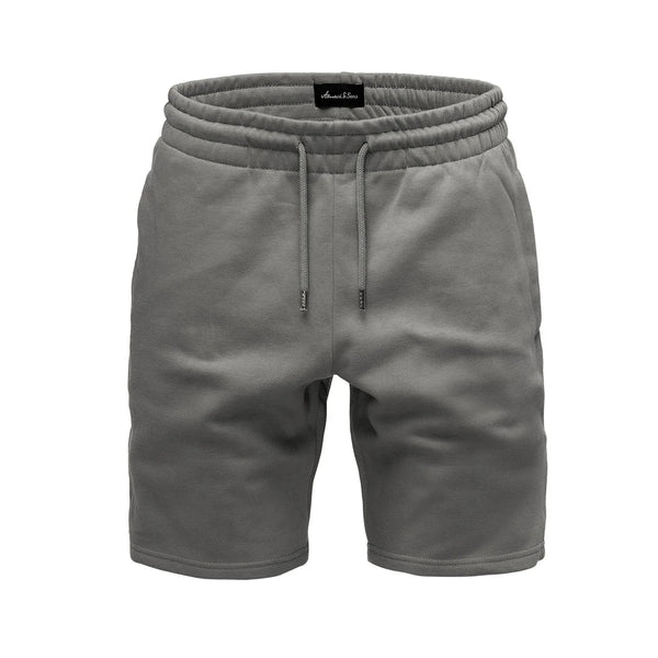 Mörkgråa mjukisshorts från Amaci & Sons