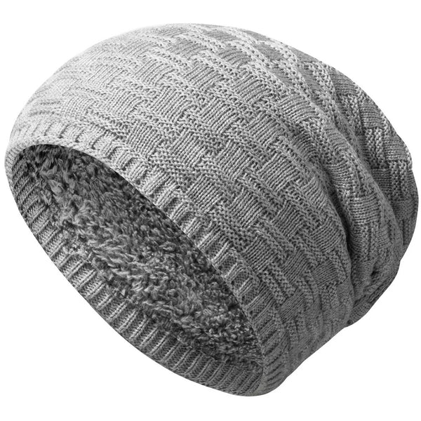 Vintermössa unisex - fodrade mössor för endast 49 kr - ljusgrå