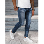 Blåa Jeans med hängsmycke - Herrjeans sidan