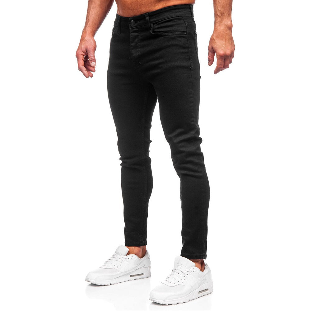 Svarta herrjeans - Slim fit modell