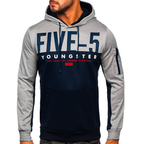 Herrtröja med luva hoodie