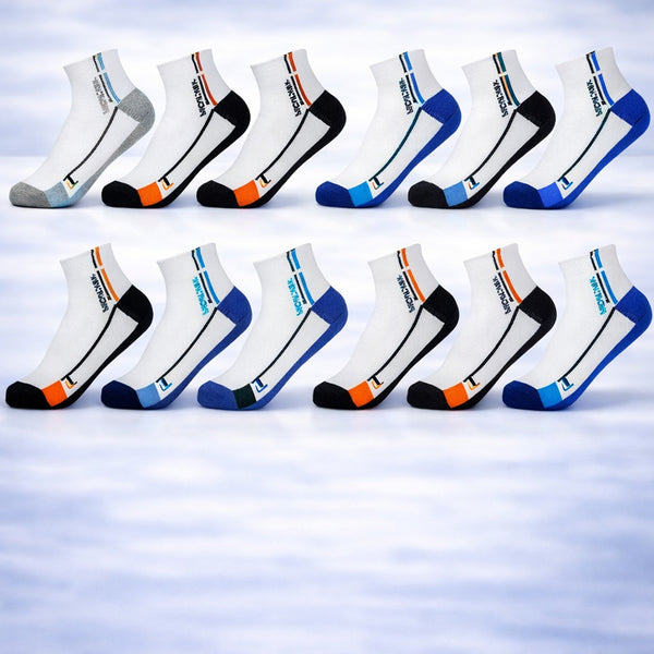 Billiga sportstrumpor i flerpack