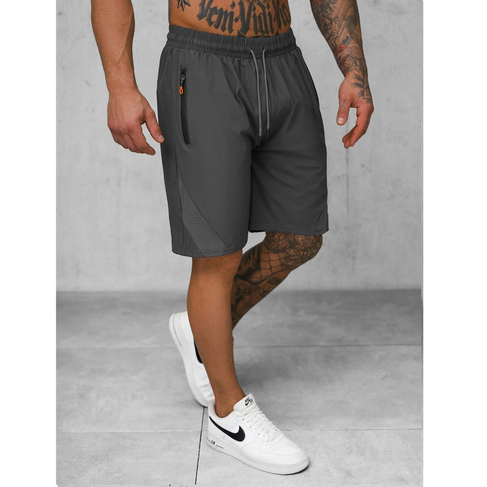 Billiga sportshorts för herr grafitgråa
