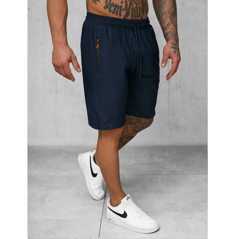 Billiga sportshorts för herr marinblåa