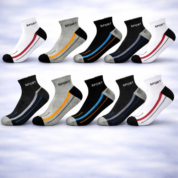 Billiga sportstrumpor i storpack