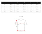 storlekstabell slim fit t-shirt