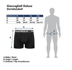 Storlekstabell mönstrade 5-pack boxershorts