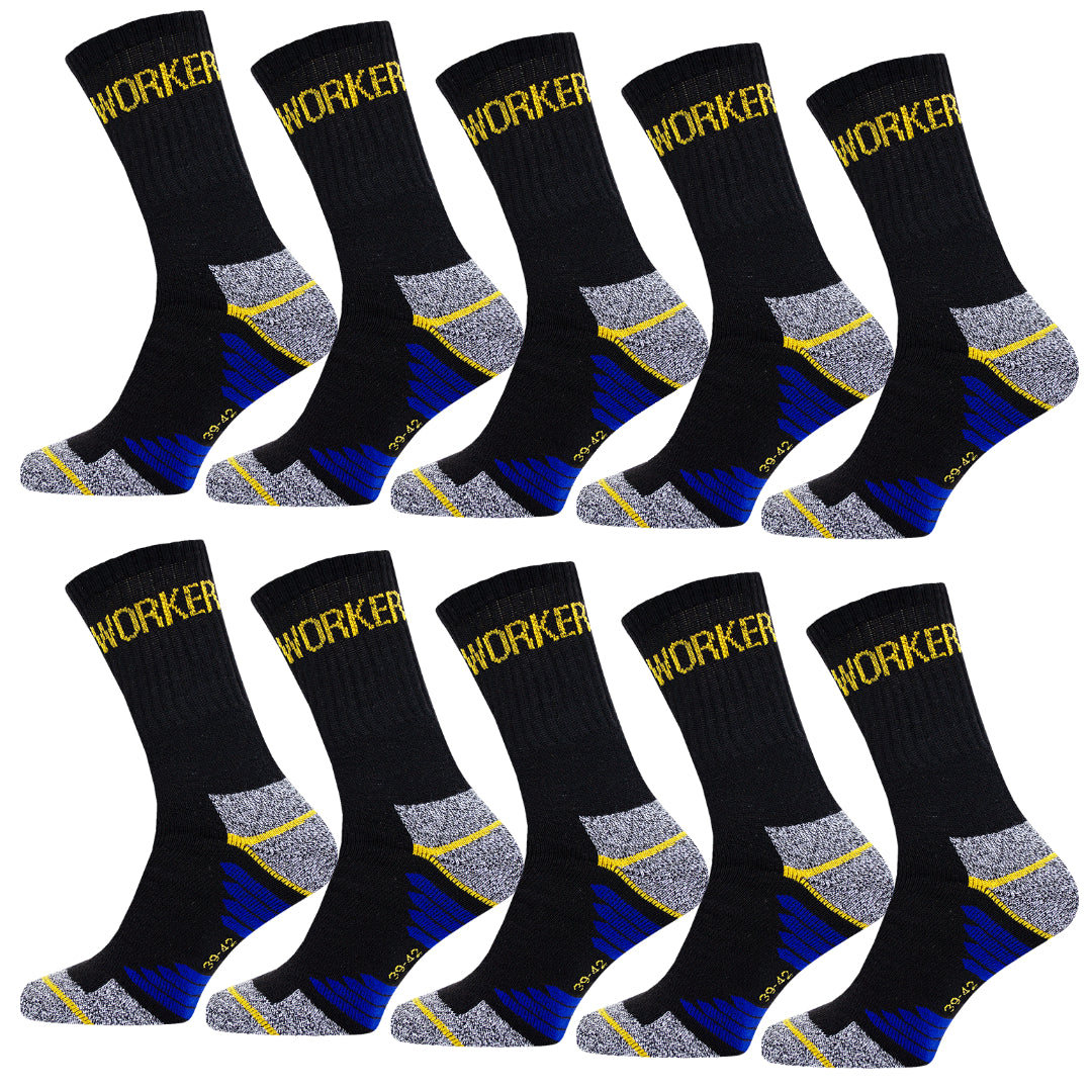 Billiga arbetsstrumpor i flerpack