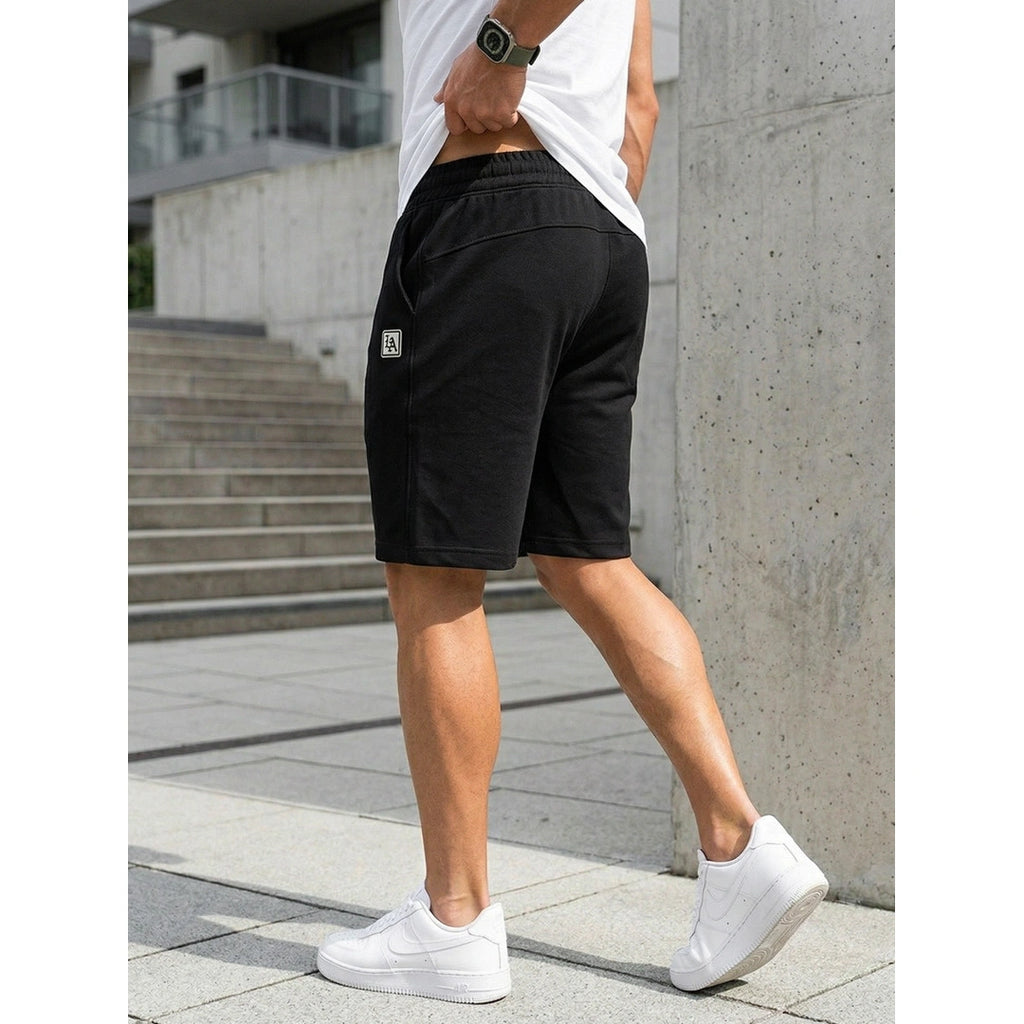 Billiga shorts herr svarta bakifrån