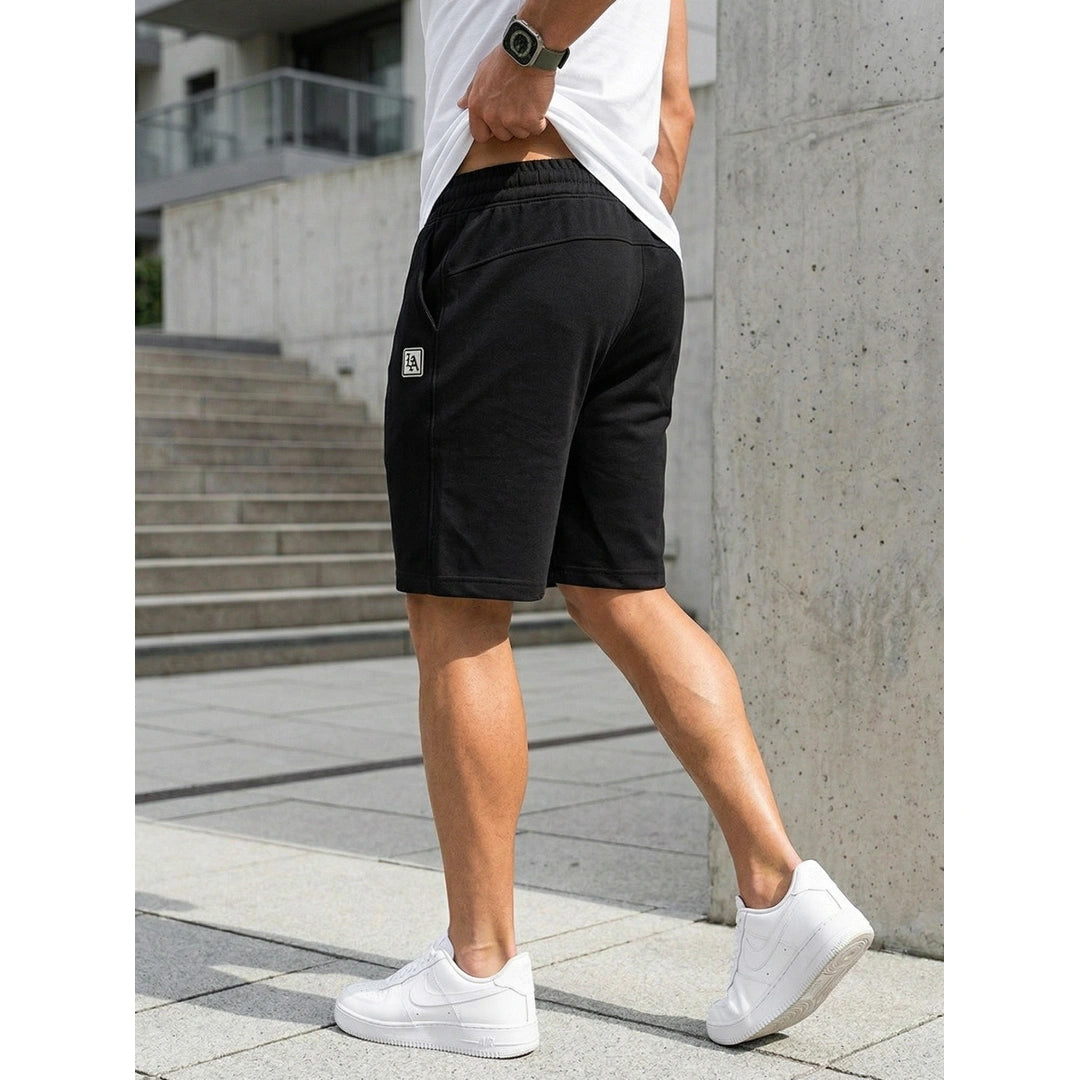 Billiga shorts herr svarta bakifrån