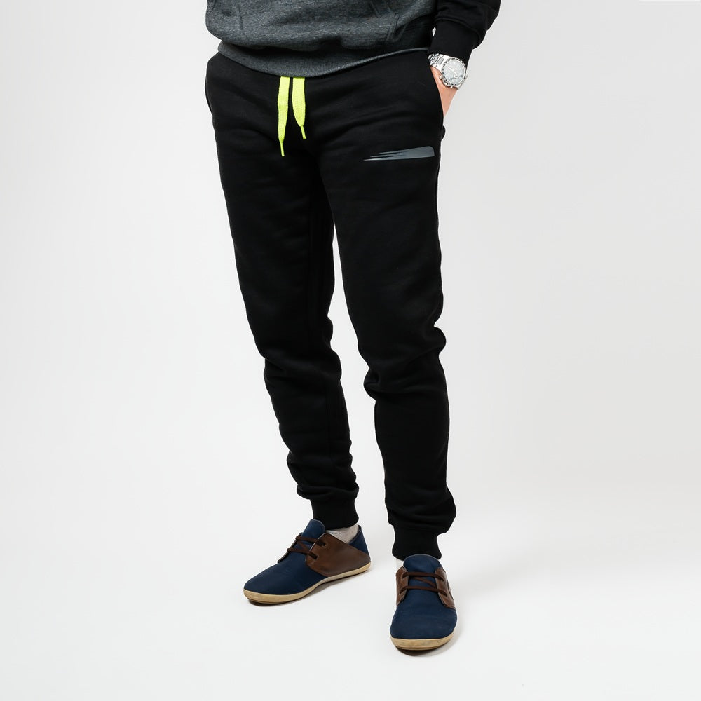 Billiga svarta mjukisbyxor modell stockholm