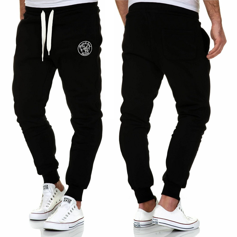 Herrbyxor mjukisbyxor svarta