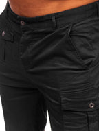 Svarta cargoshorts - Kortbyxor herr zoomad