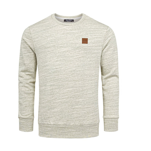 Sweatshirts melange färgade herrtröjor i fler färgval grön