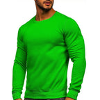 Herrtröja solid - Sweatshirt grön
