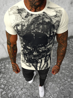 Herr T-shirts - Printed front - 4 olika färger - Utförsäljning