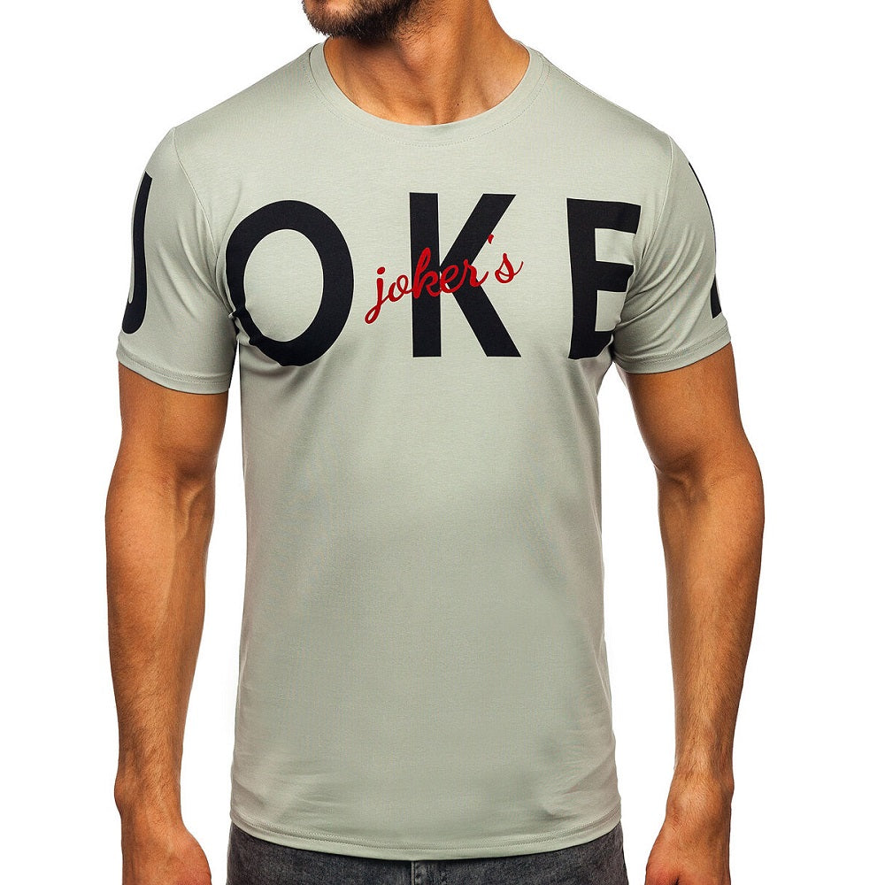 Herr tröja Joker - T-shirt grå
