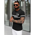 Svart Slim Fit Herr - T-shirt Icon sida
