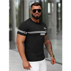 Svart Slim Fit Herr - T-shirt Icon sidan