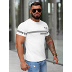 Slim Fit Herrtröja - Vit T-shirt Icon sidan