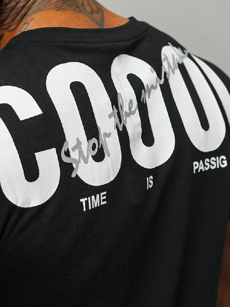 Coool t-shirt svart - Herrtröja zoomad