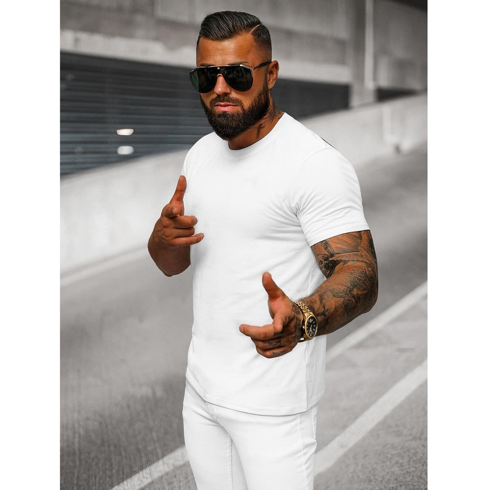 Coool t-shirt vit - Herrtröja sidan