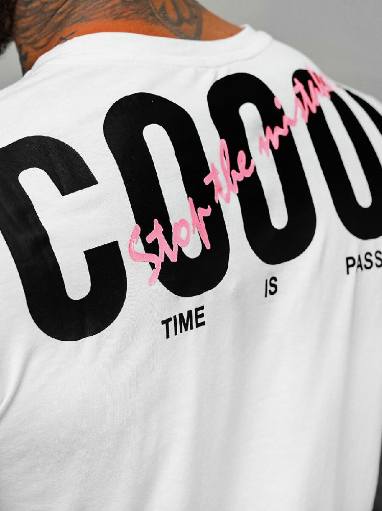 Vit Herr T-shirt Coool - Kortärmad tröja