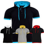 T-shirt med luva - Herrtröja