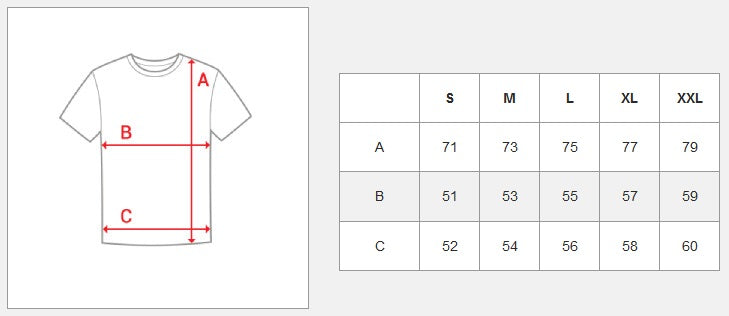 T-shirt med tryck - Svart herrtröja bakifrån