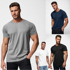 Slim fot t-shirt för herrar i 4 klassiska färger