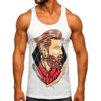 Vitt linne - Barber tank top