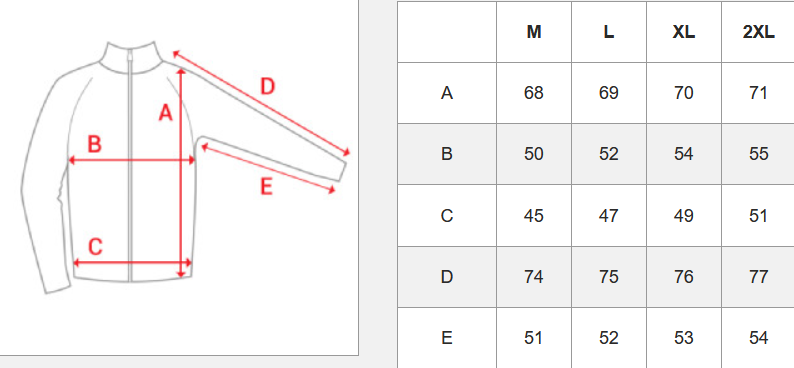 Tröja Herr - Klassisk röd herrtröja