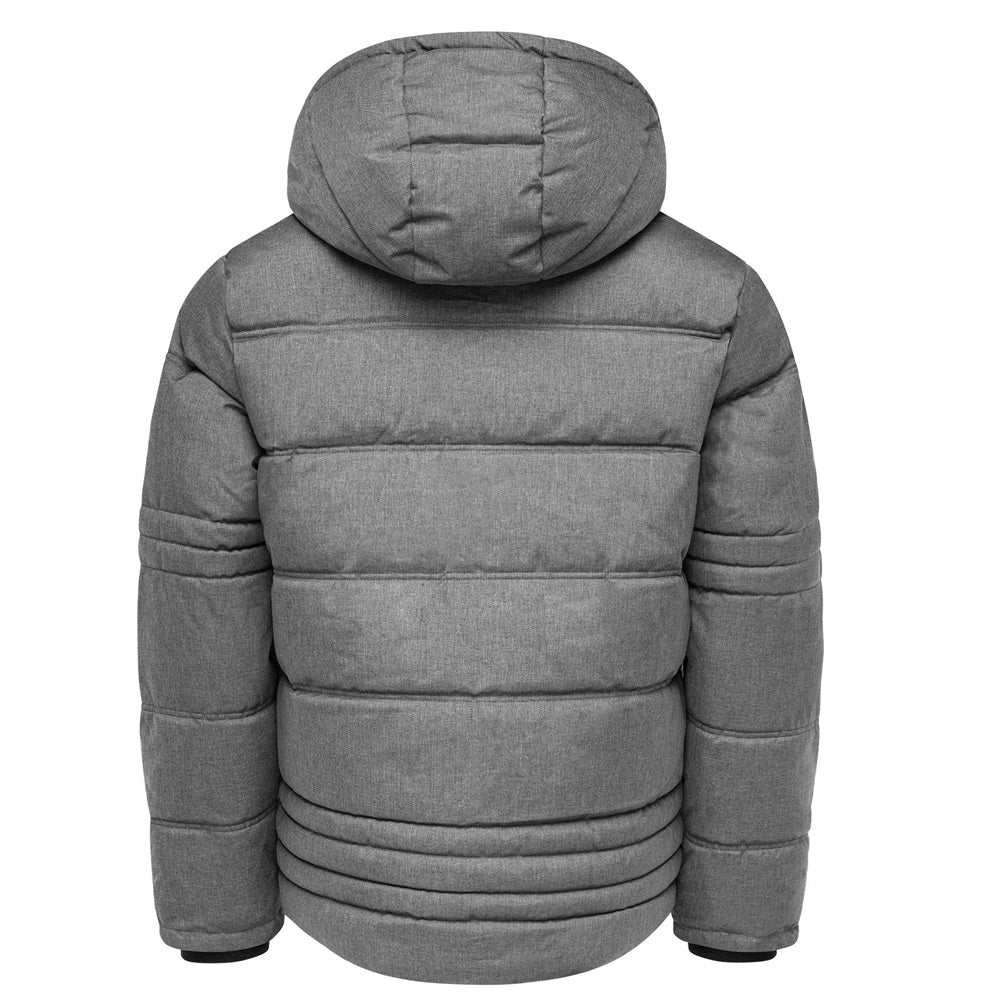 Vinterjacka Herr - Ljusgrå herrjacka från Amaci & Sons bakifrån