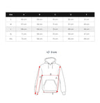 Luvtröja - Zip hoodie herr storlekstabell