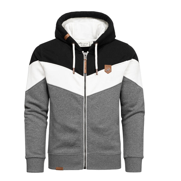 Zip Hoodies Herr - Flerfärgade huvtröjor svart