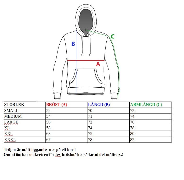 Flerfärgad hoodie svart/vit/mörkgrå