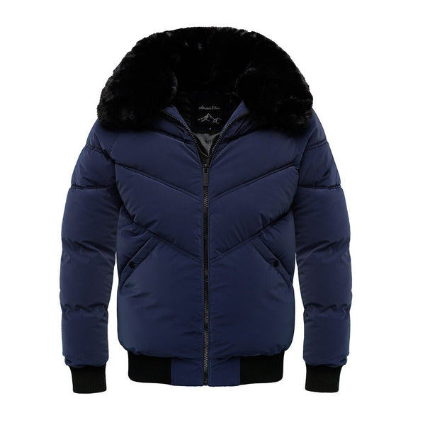 Mörkblå vinterjacka från Amaci & Sons