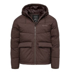 Vinterjacka Amaci & Sons - Brun vadderad herrjacka