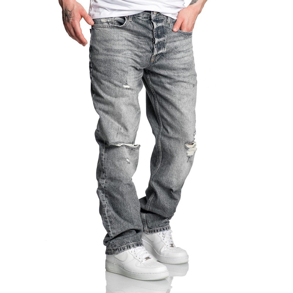 Baggy jeans loose fit - Herrjeans från sidan