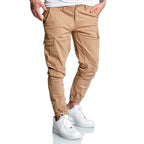 Beiga Chino joggers 499 kr - Herrbyxor med cargofickor cargobyxor