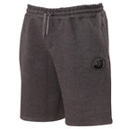 Mjukisshorts herr - JHNsport herrshorts mörkgråa från sidan