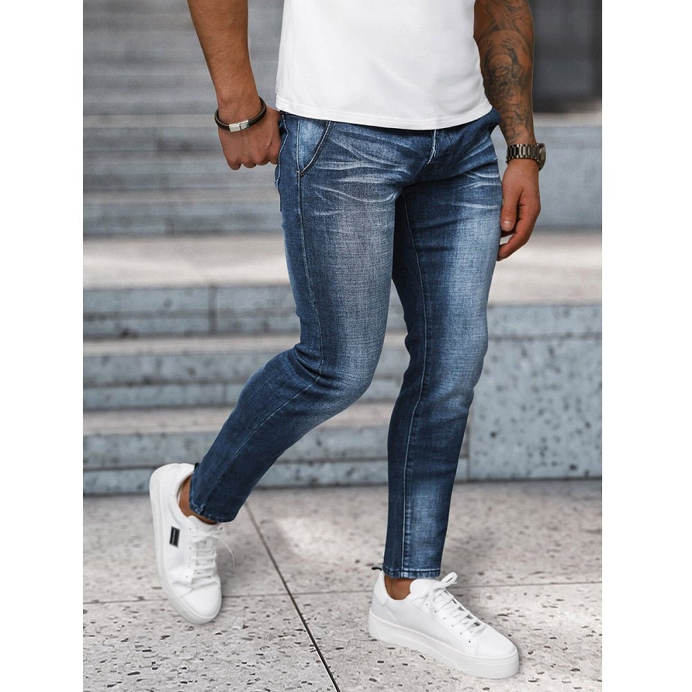 Blåa Jeans med hängsmycke - Herrjeans sidan