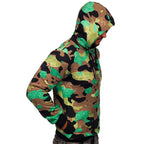 Camouflagetröja med luva 299 kr - Herrtröja camo från sidan