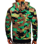 Camouflagetröja med luva 299 kr - Herrtröja camo bakifrån