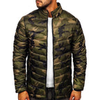 Camouflage jacka Herr - camojacka med ståkrage