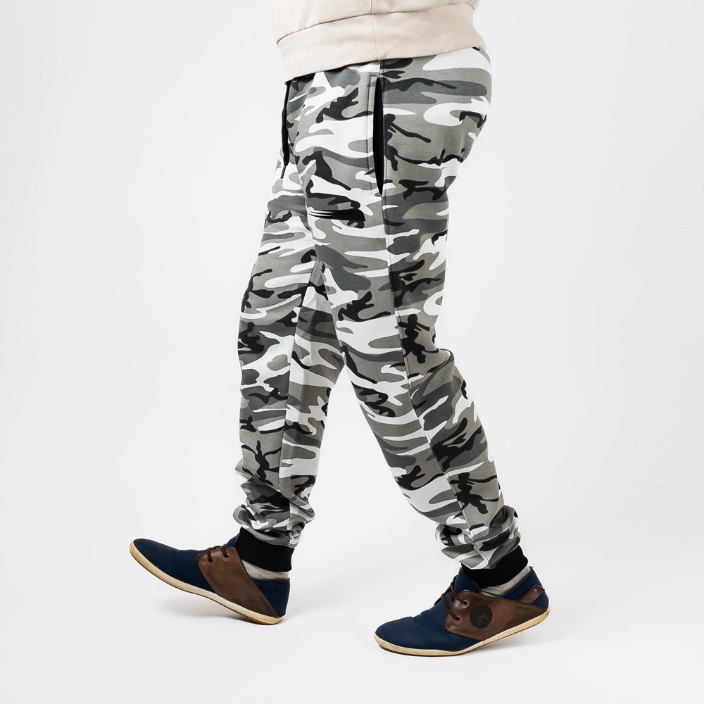 Camouflage Mjukisbyxor stockholm bild från sidan