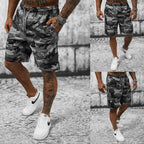 Camouflageshorts - Herrshorts - Grå - Utförsäljning